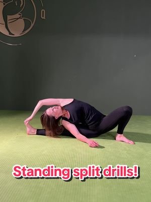 Want a higher standing split? 🌟 Try these drills today — and watch till the end to see my leg hold in action! 💪🩰 #FlexibilityGoals #StandingSplit #kicks #MartialArtsTraining #Flexibility 