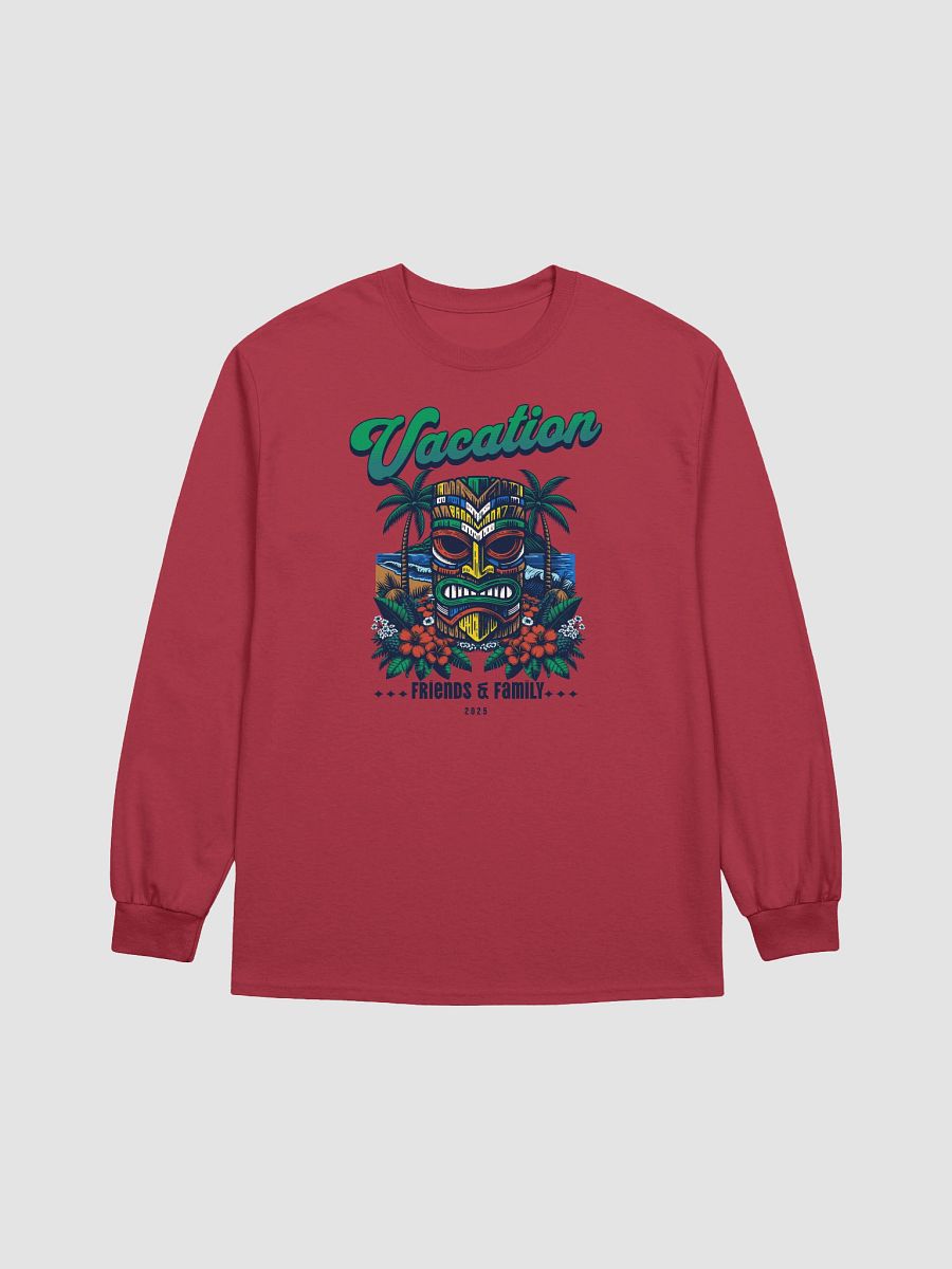 Tropical Tiki Vacation Long Sleeve Tee product image (3)