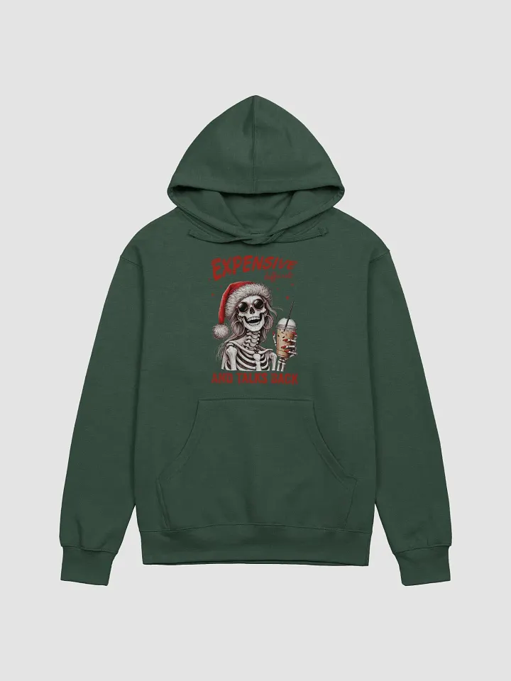 Chill Santa Skeleton Hoodie product image (9)
