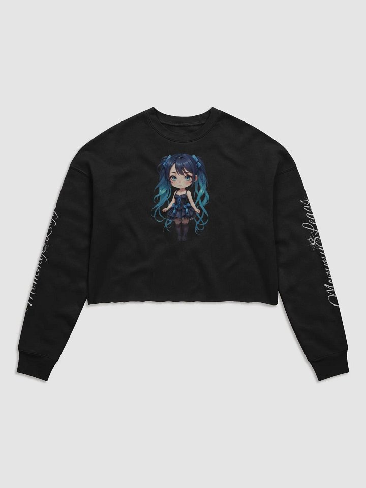 Static Sparkle Women's Crop Sweatshirt product image (4)