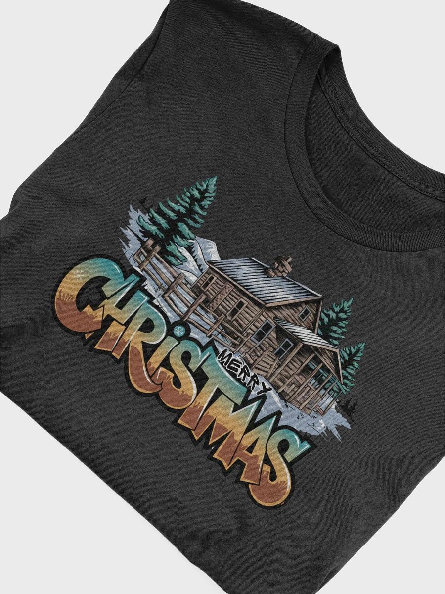 Western Christmas Graffiti Art: Urban Holiday Design with Rustic Charm product image (5)