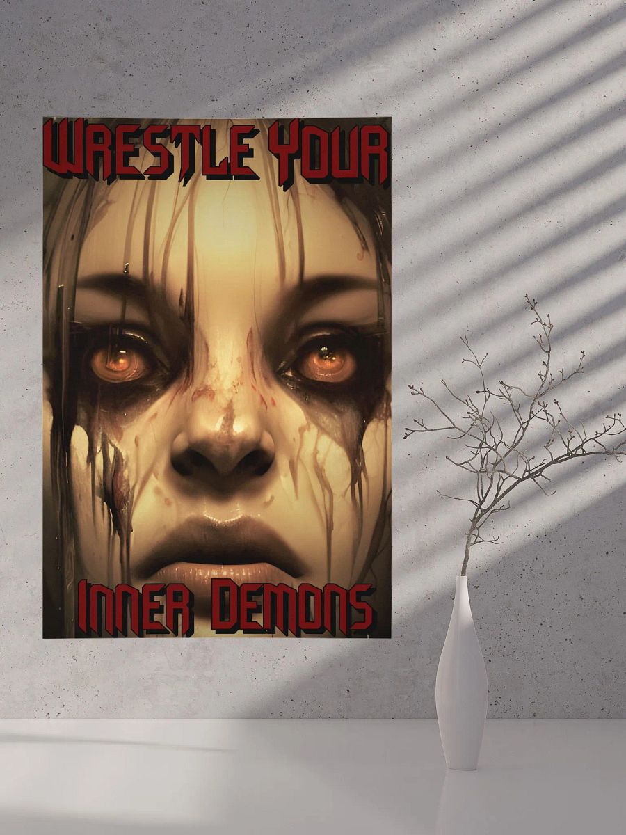Wrestle Your Inner Demons Poster product image (3)