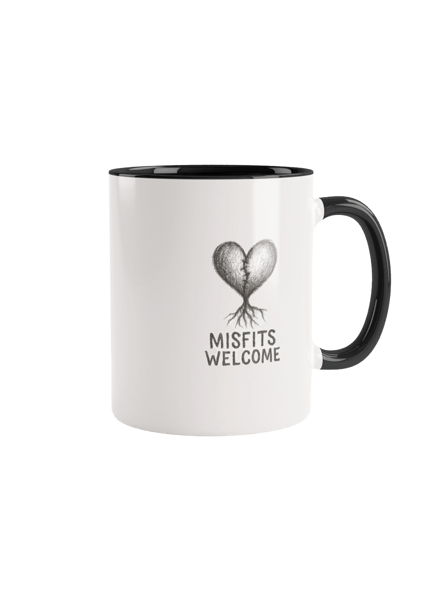 Misfits Welcome Shaded Heart Mug product image (2)