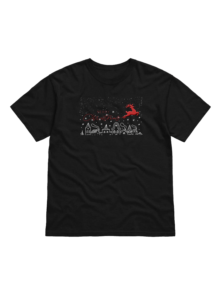 Festive Reindeer Merry Christmas T-Shirt product image (89)