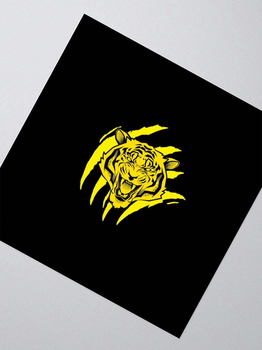 Pegatinas troqueladas de tigre listas para rugir product image (1)