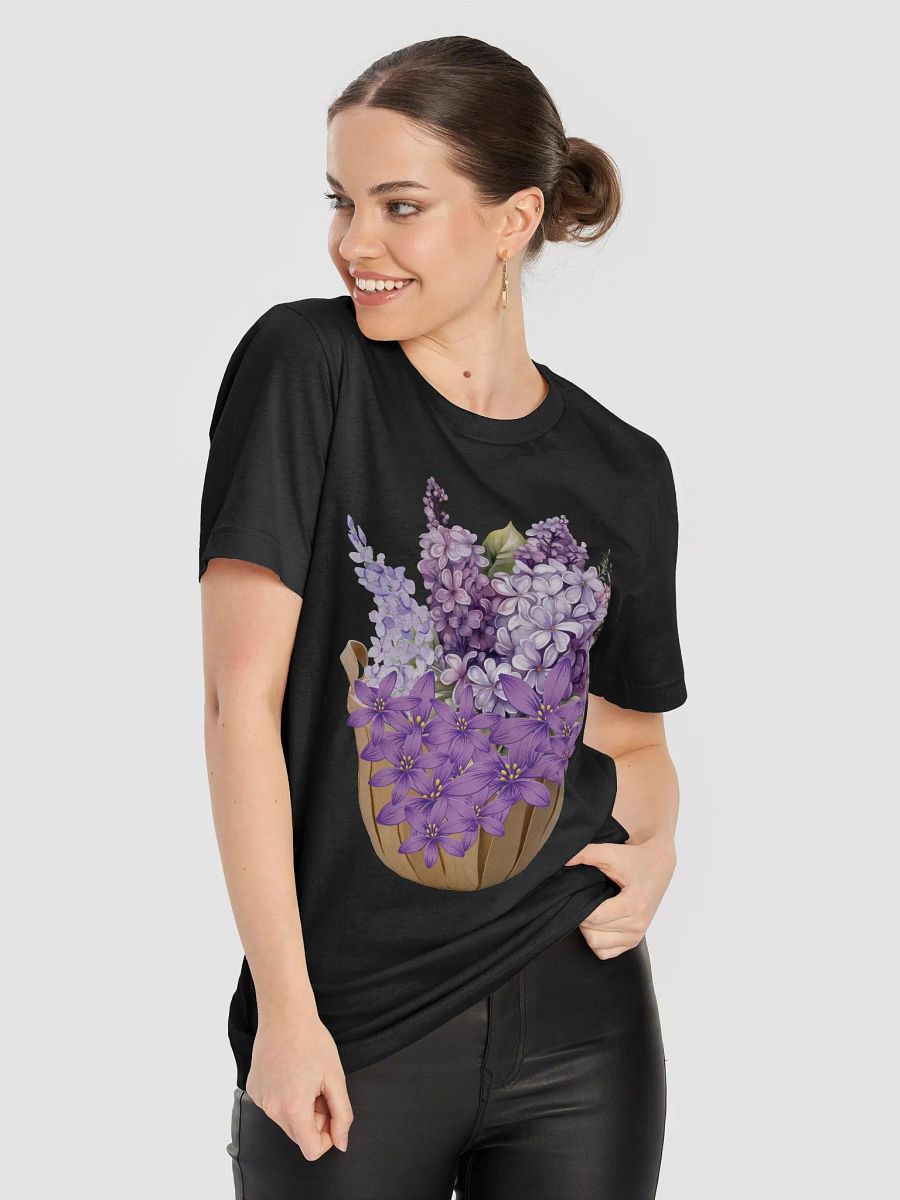 Lilac Dream Basket T-Shirt product image (31)