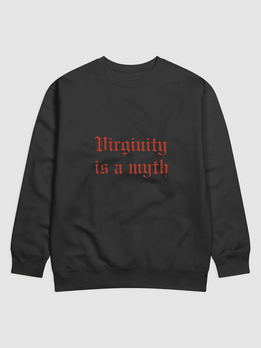 virginity is a myth red - crewneck product image (3)