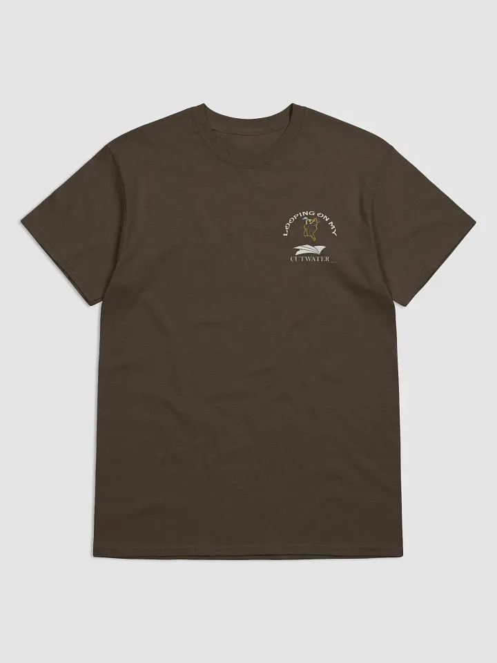 Looping On My Cutwater - T-Shirt - Dark Shirt w/White Logo product image (2)