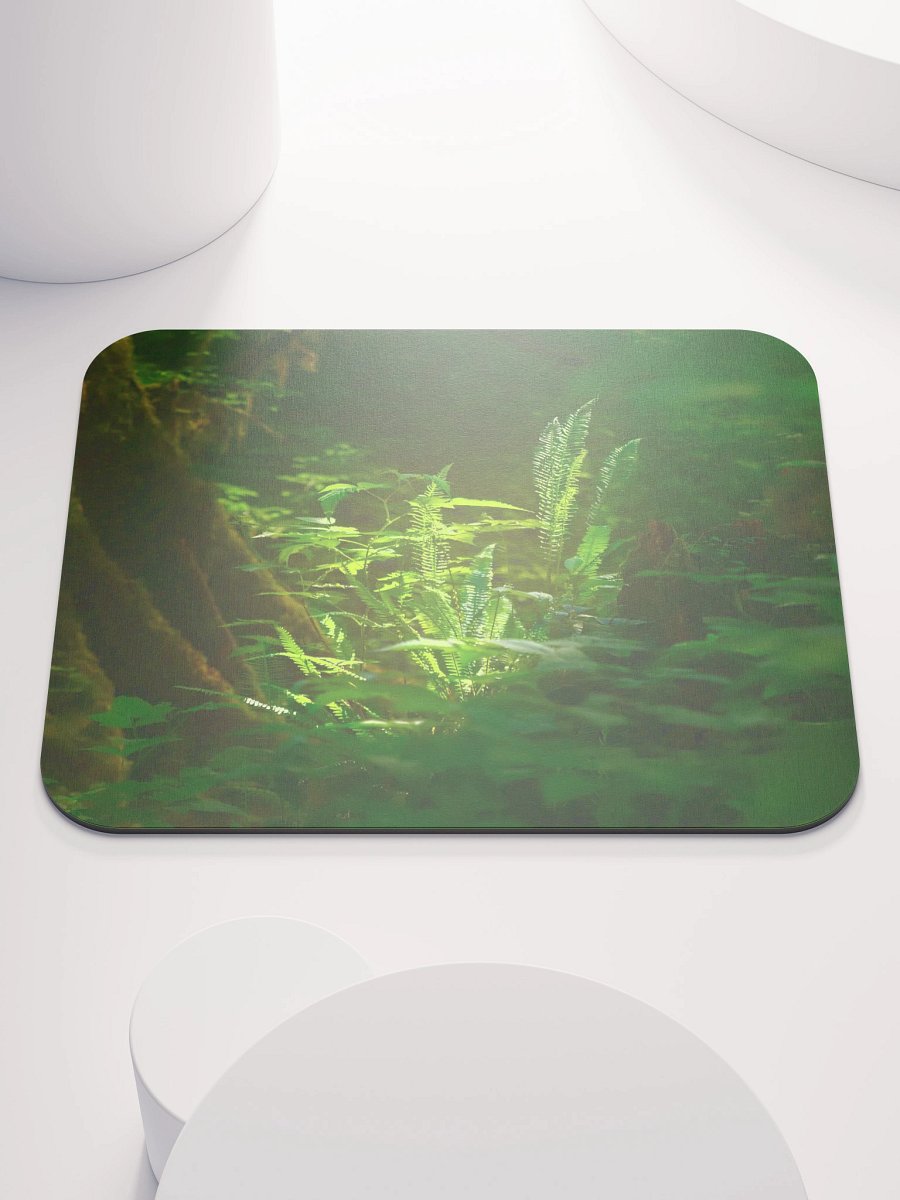 A little shot of sunshine in the wood's Serenity Mouse Pad product image (1)