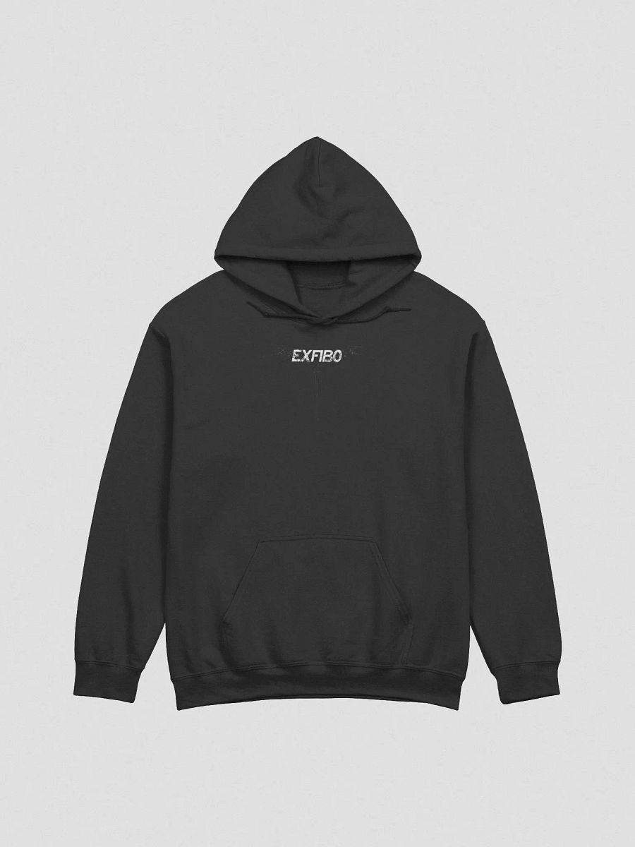Black EXFIB0 Hoodie product image (3)