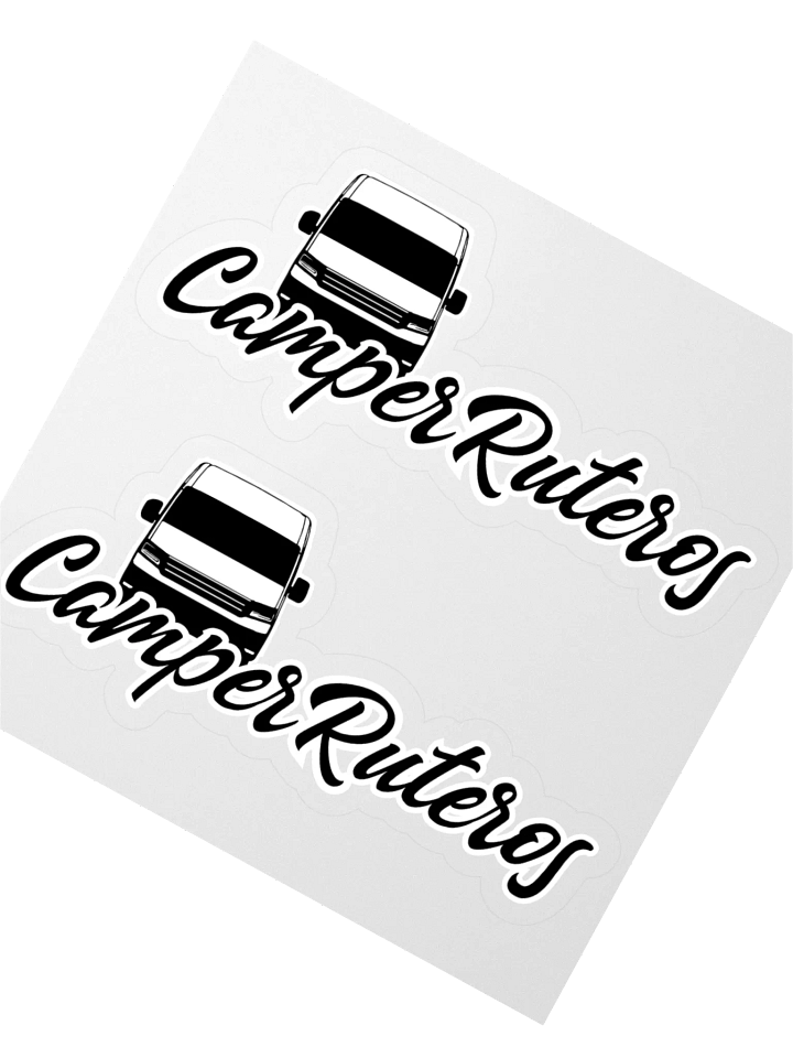 🚐✨ Pegatina Oficial CamperRuteros – Viaja con Espíritu Aventurero product image (2)