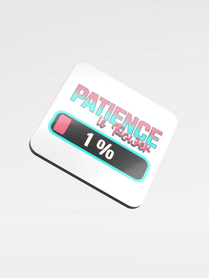 Patience Is Power 1% Coaster Set product image (1)