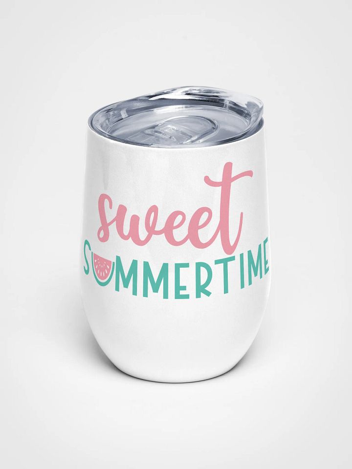 Sweet Summertime Wine Tumbler product image (1)