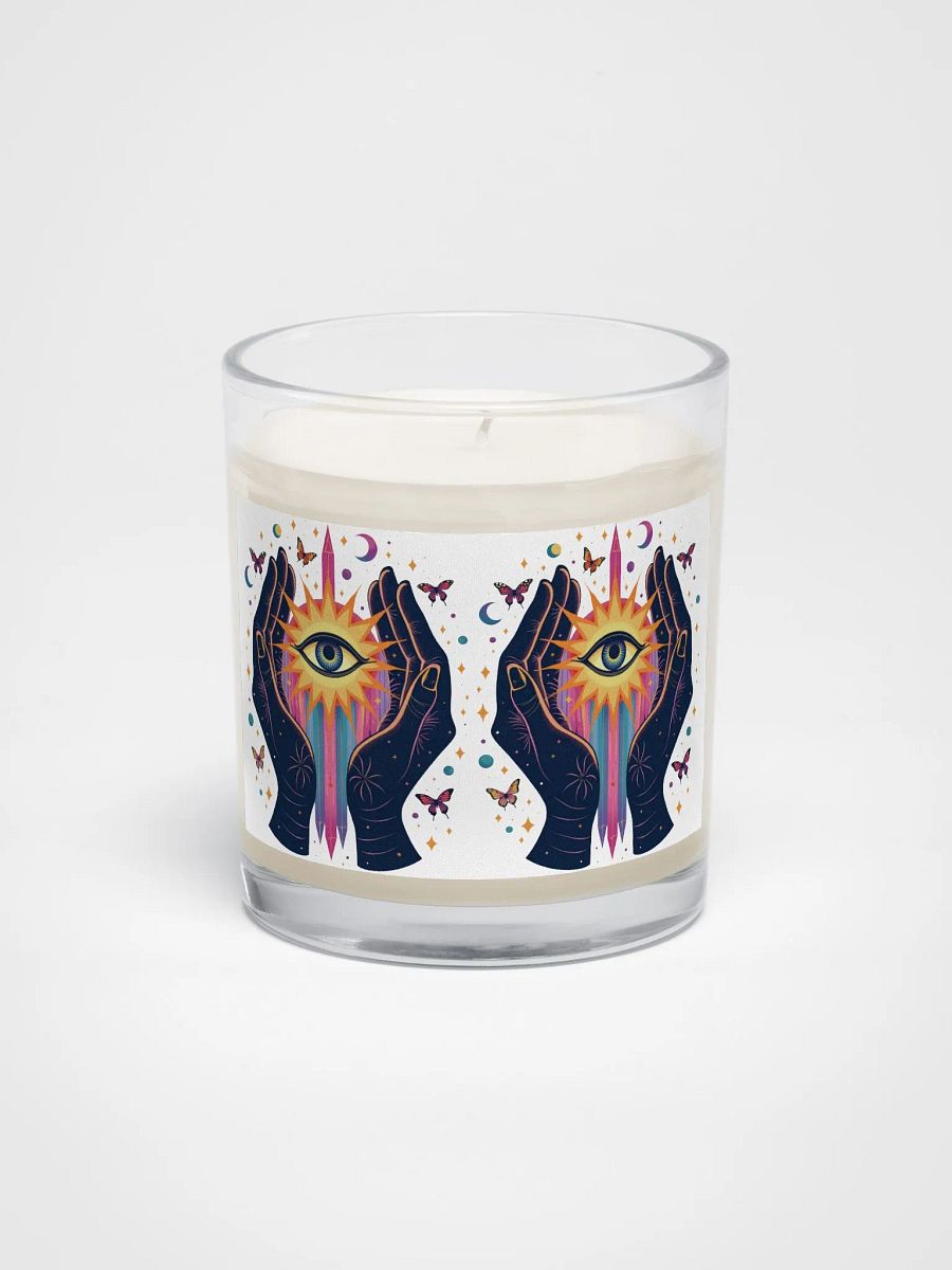 Mystical Third Eye Soy Wax Candle - Cosmic Boho Design product image (2)