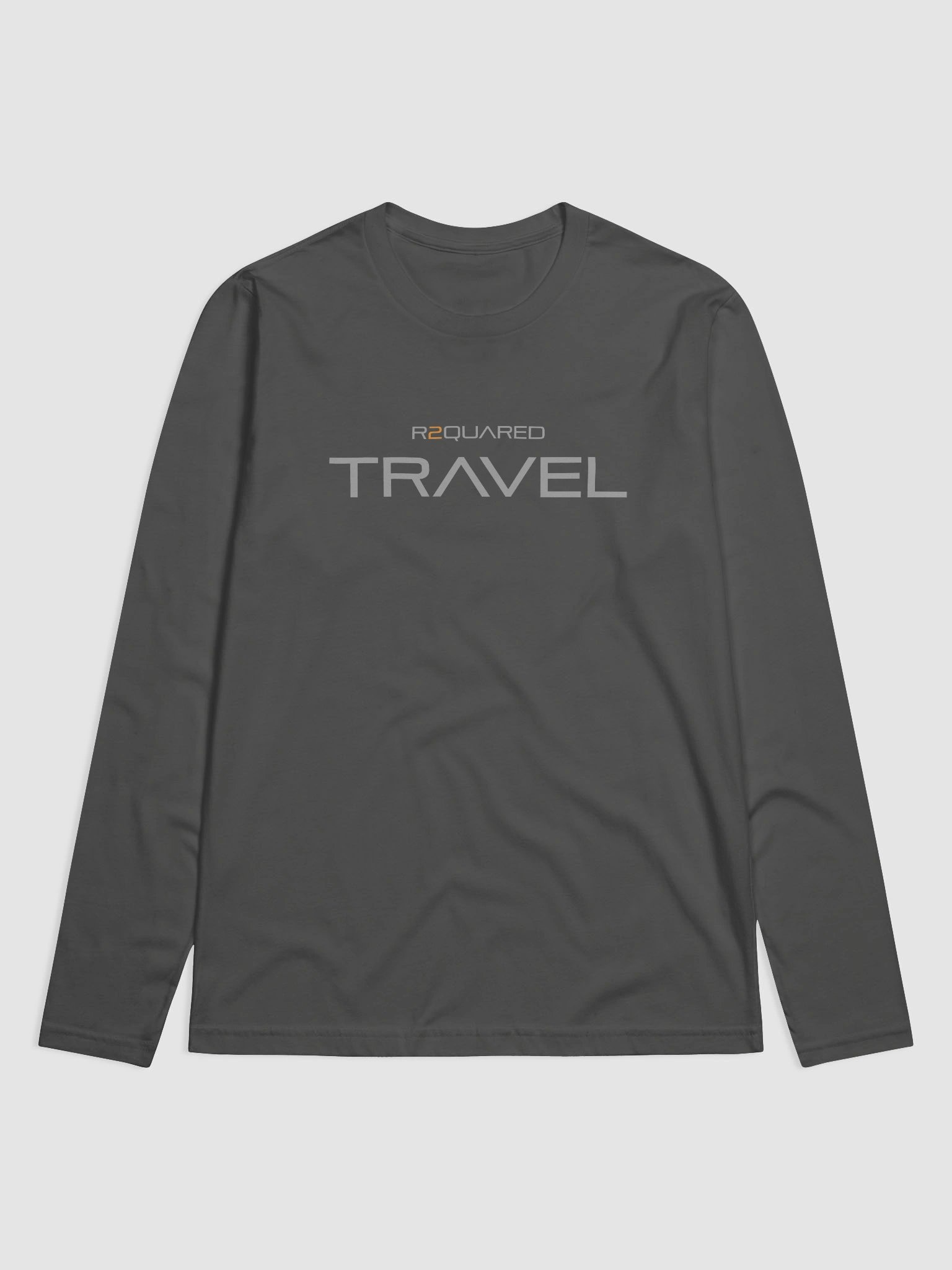 Fitted Long Sleeve Crew - Gray product image (1)