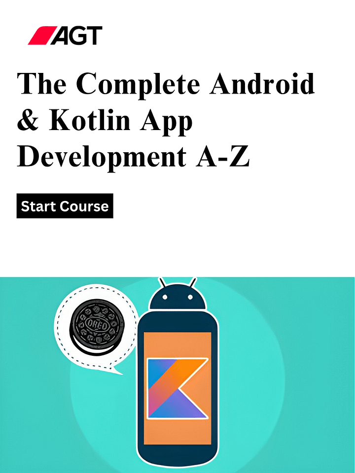 The Complete Android & Kotlin App Development A-Z product image (1)