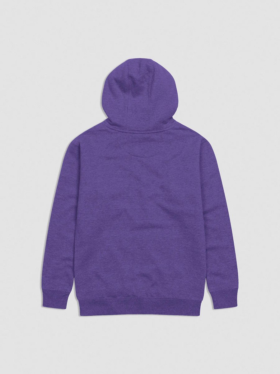 Talk To The Hand Unisex Premium Hoodie- Embroidered Purple product image (4)