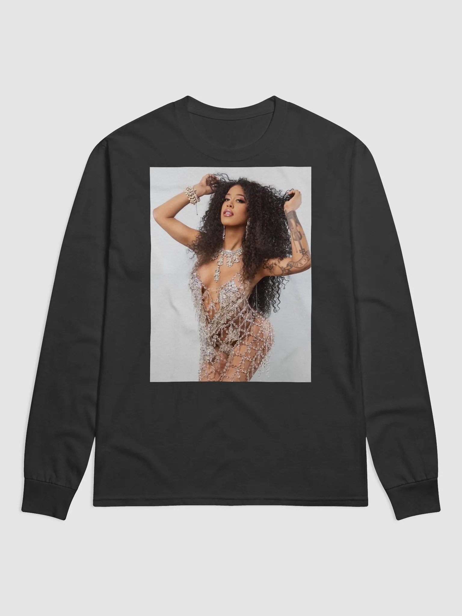 Diamonds in Pearl Long Sleeve T product image (2)