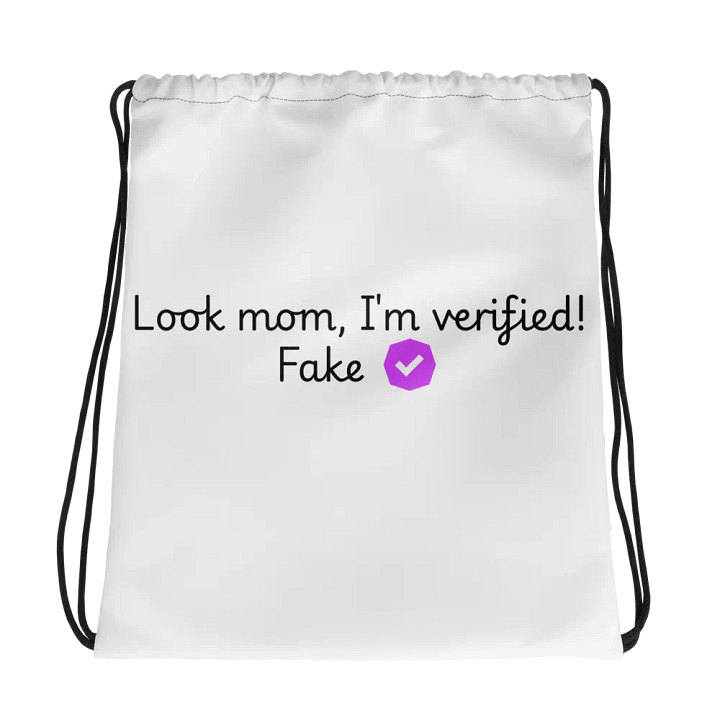 Verified Drawstring Bag product image (1)