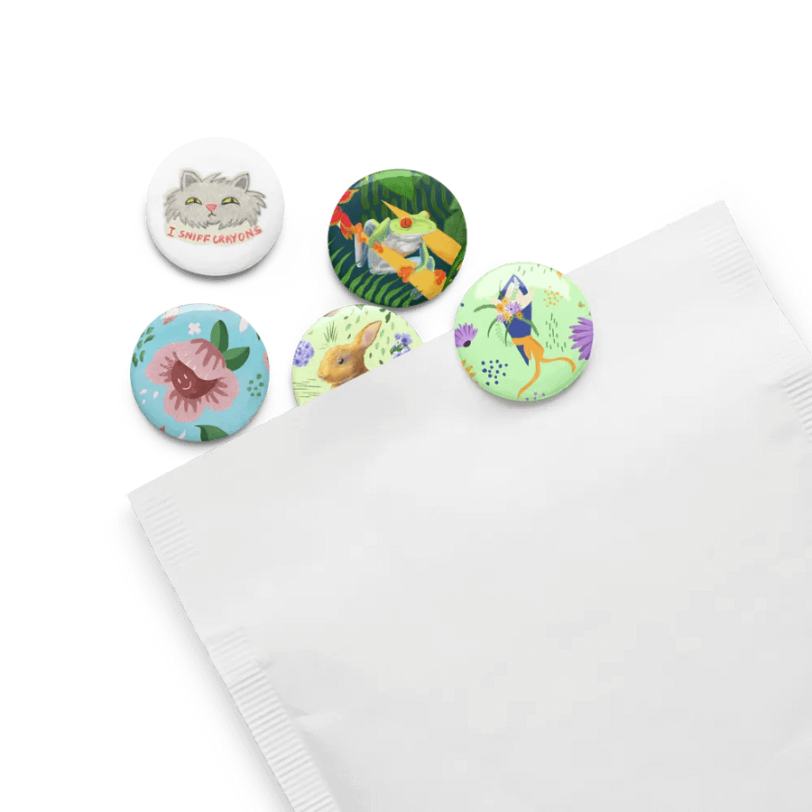 Squibble Design Art Pin Badge Set product image (4)