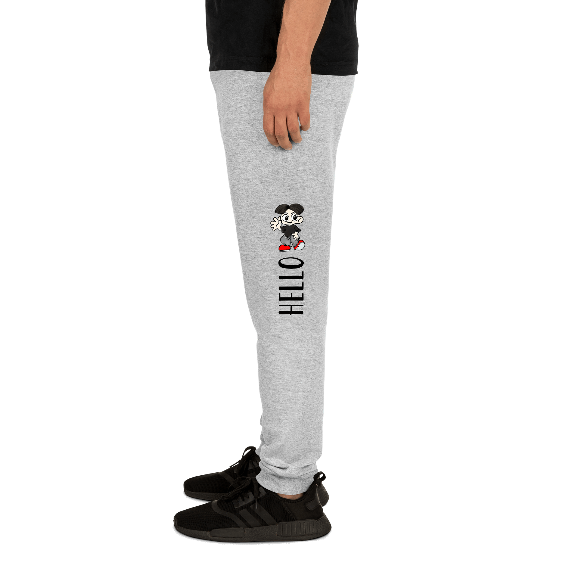 Hello Unisex Joggers product image (1)