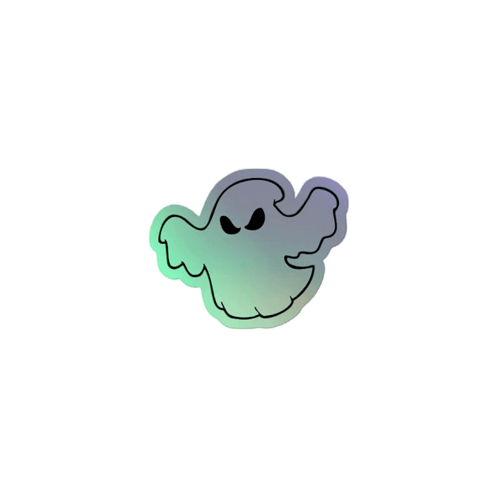 Ghosts Of Paris Holographic Sticker product image (2)