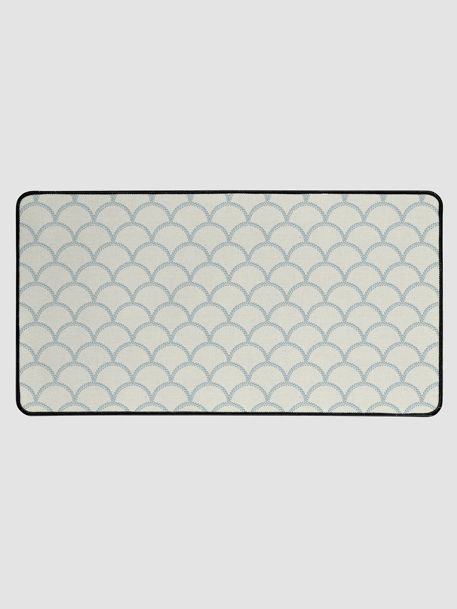 Cosmic Bloom Scallops Desk Mat product image (1)