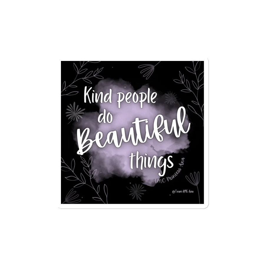 KPDBT - Black/Lavender Magnet product image (1)