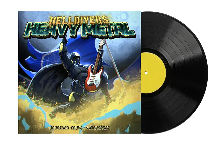 Vinyl - Helldivers Heavy Metal (Preorder) product image (1)