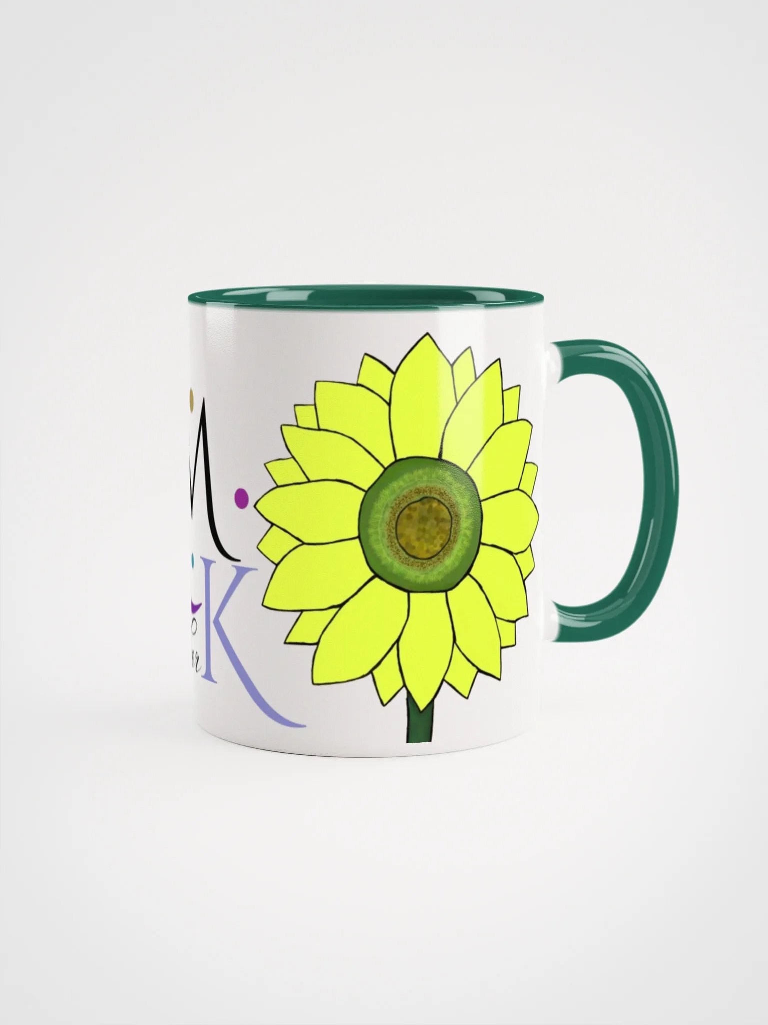 Sunflower Serenade Logo Ceramic Mug product image (2)
