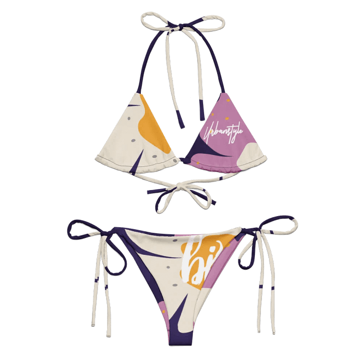 Floral Fusion bi logo String Bikini Set product image (2)