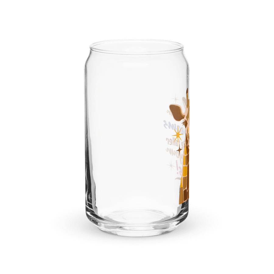 Let your dreams be taller than your fears Glass Can product image (40)
