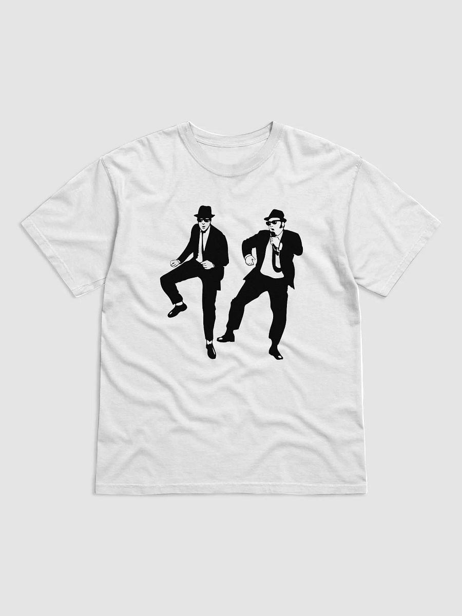 Funny Vintage blues brothers and soul sisters shirt on a mission from god fan club sat 40 Essential T-Shirt product image (1)