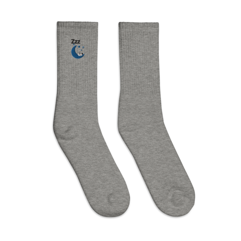 Dreamy Cresent Moon Catnap Crew Socks product image (4)