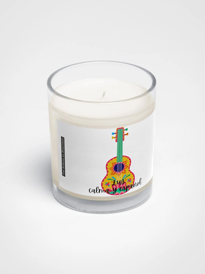Luz, Calma y Español Vela product image (2)