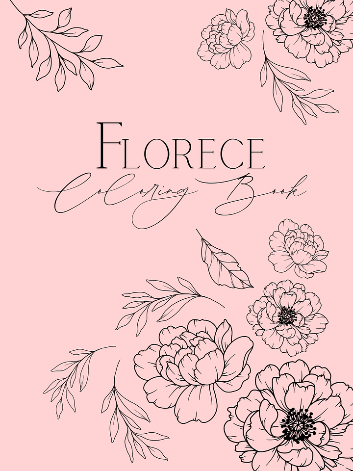 Coloring Book Florece product image (1)