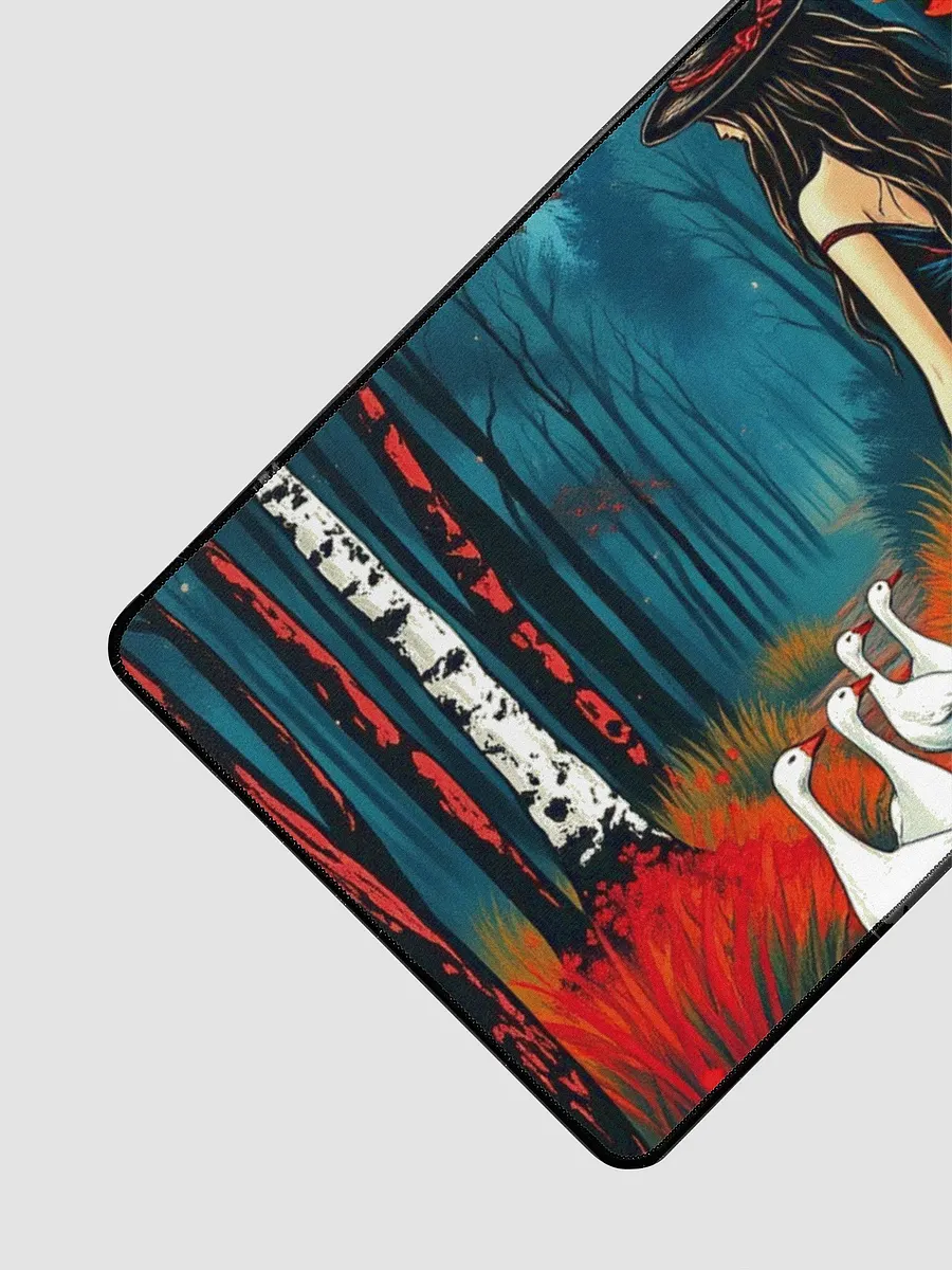 A walk with the geese, Neoprene Desk Mat product image (3)