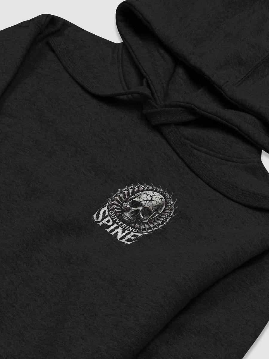 Quivering Spine Cracked Skull Hoodie product image (3)