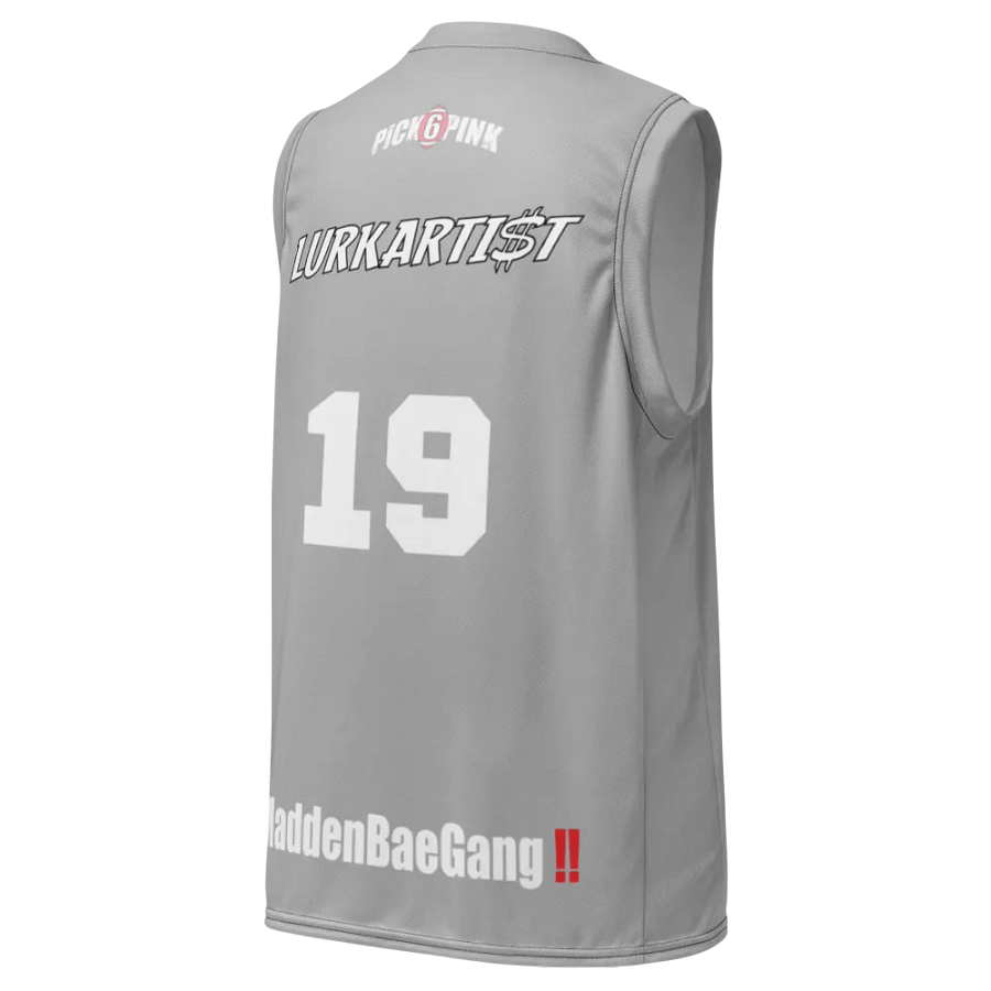 Madden Bae Jersey 👨‍🎨 (Gray + White Logo) product image (12)
