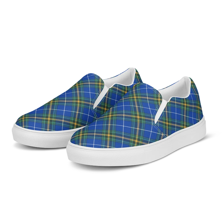 Nova Scotia Tartan Men's Slip-On Shoes product image (2)