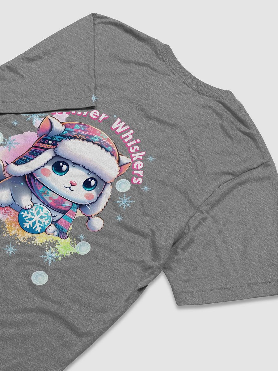 Winter Whiskers_T-shirt design_Bella+Canvas Triblend Short Sleeve T-Shirt product image (4)