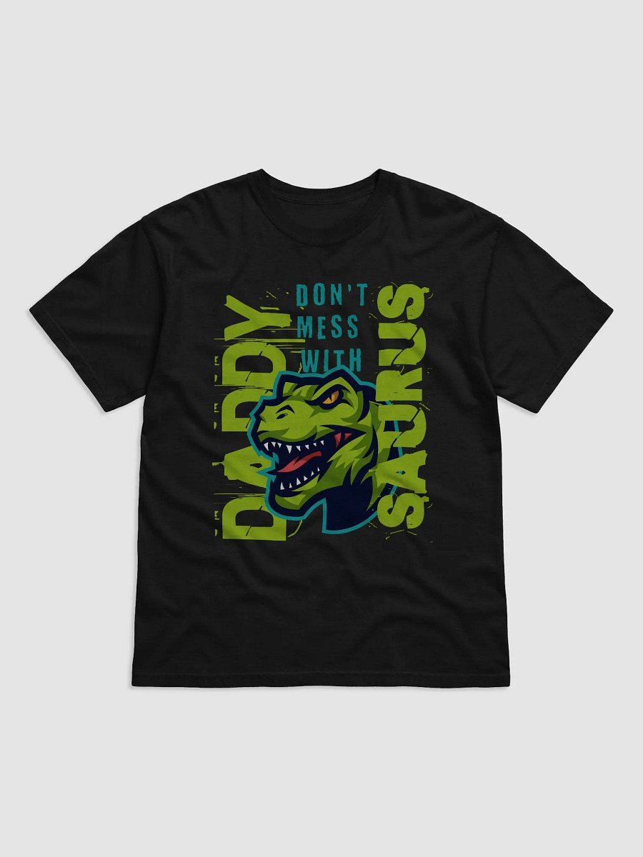 Fun Dad Shirt - Don't Mess with Daddysaurus Gift for Father product image (2)