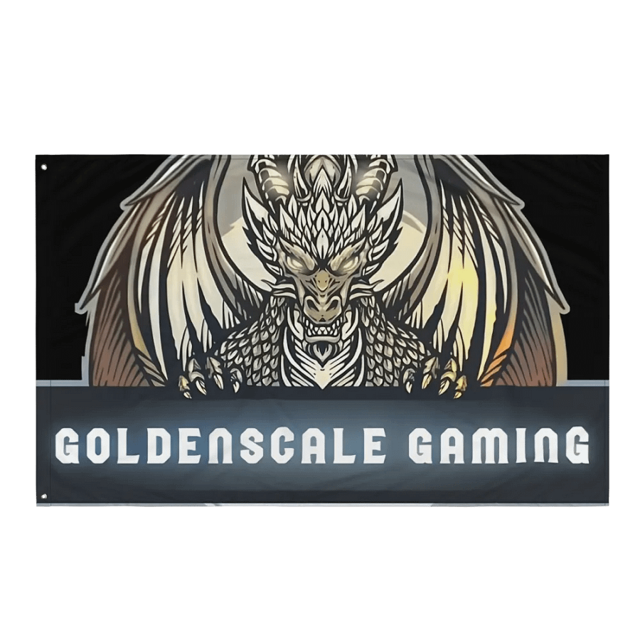 goldenScale Gaming Team Flag product image (3)