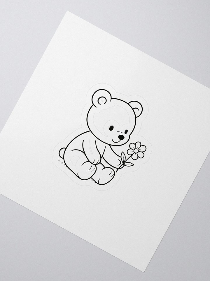 April Blossom Teddy Stickers product image (2)