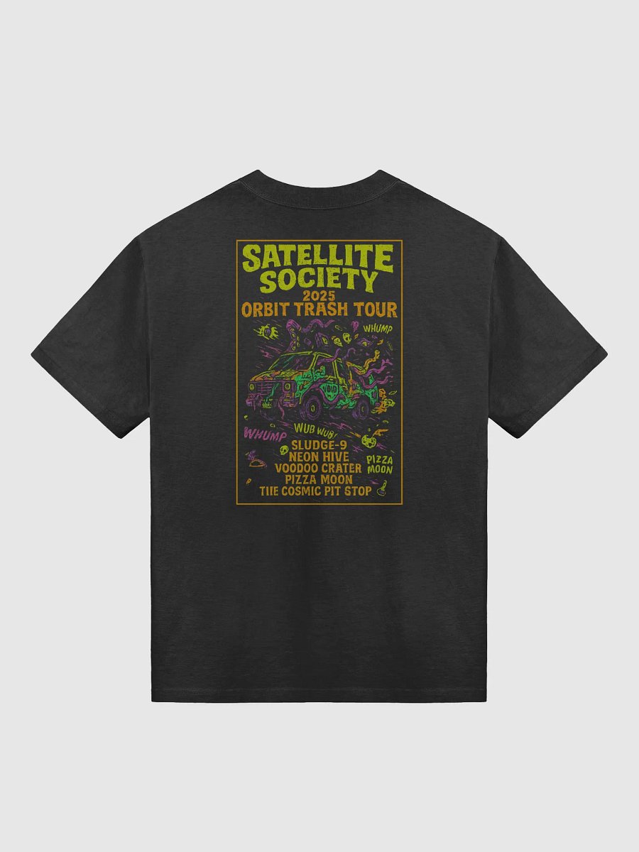 Satellite Society Orbit Trash Tour Faded T-Shirt product image (2)