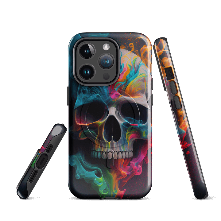 ranbow skull iphone case product image (3)