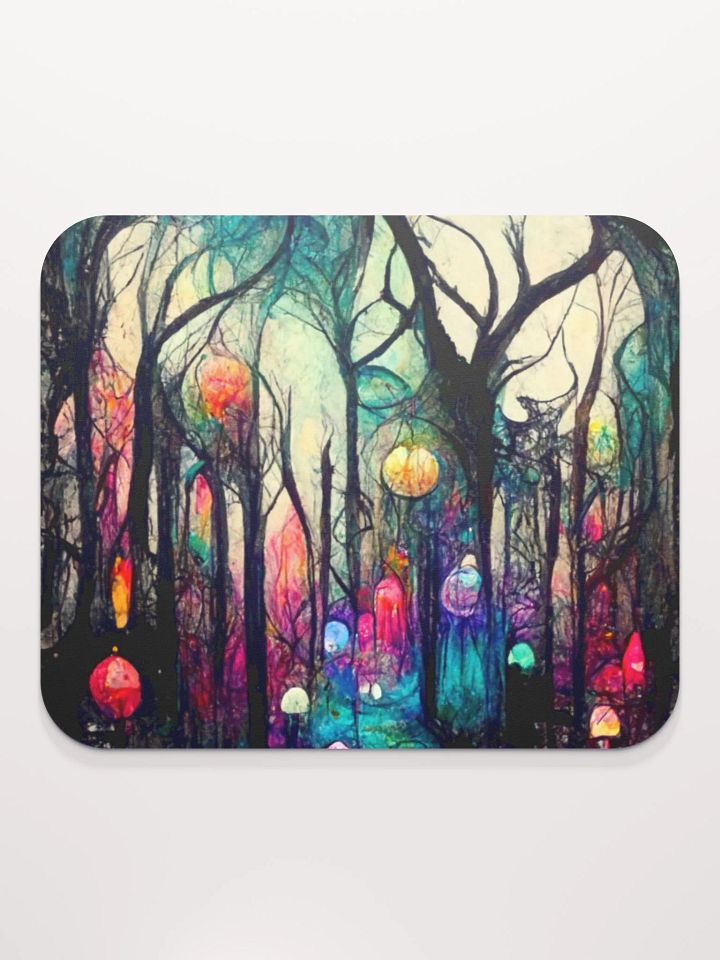 Mystical Forest Glow Mouse Pad product image (2)