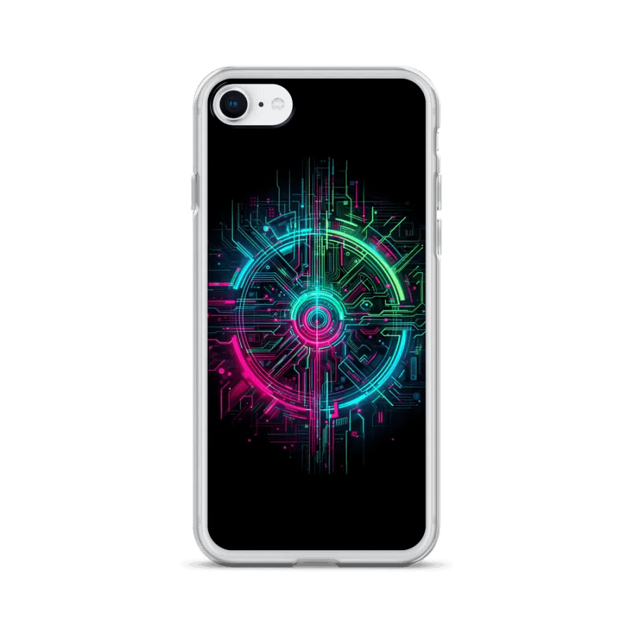 Neon Cyber Circuits iPhone® Case product image (24)