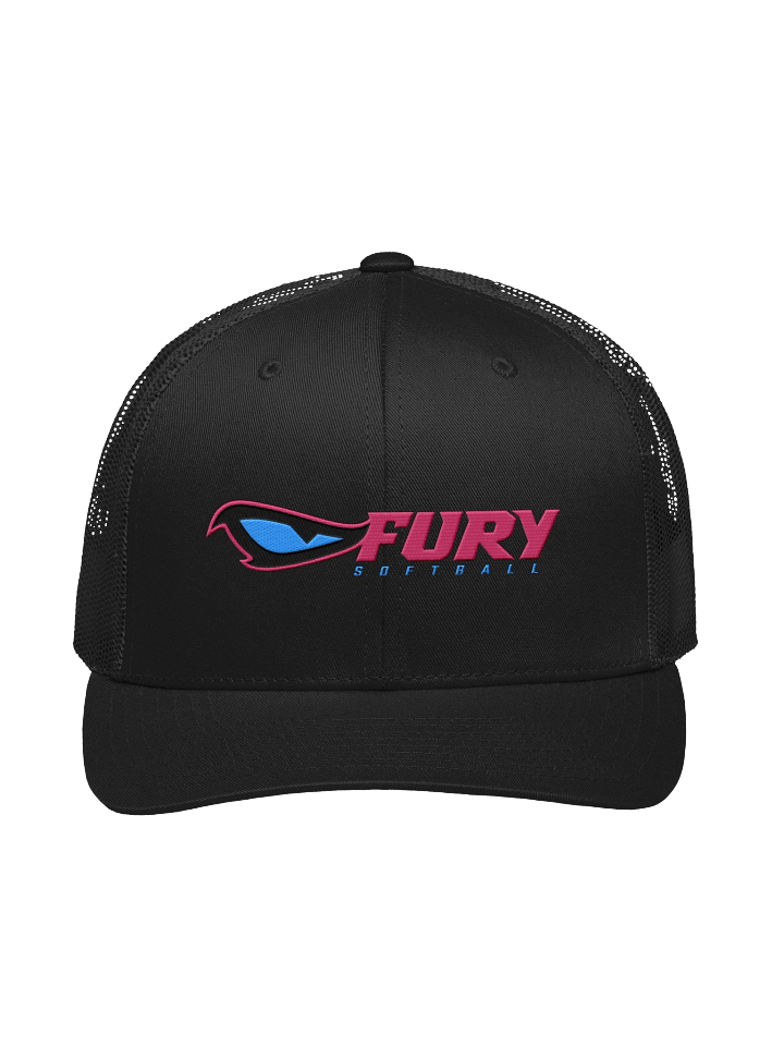 FURY Eye Logo Retro Trucker Hat product image (1)