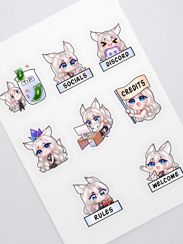 Lunaura Panels Sticker Sheet product image (2)
